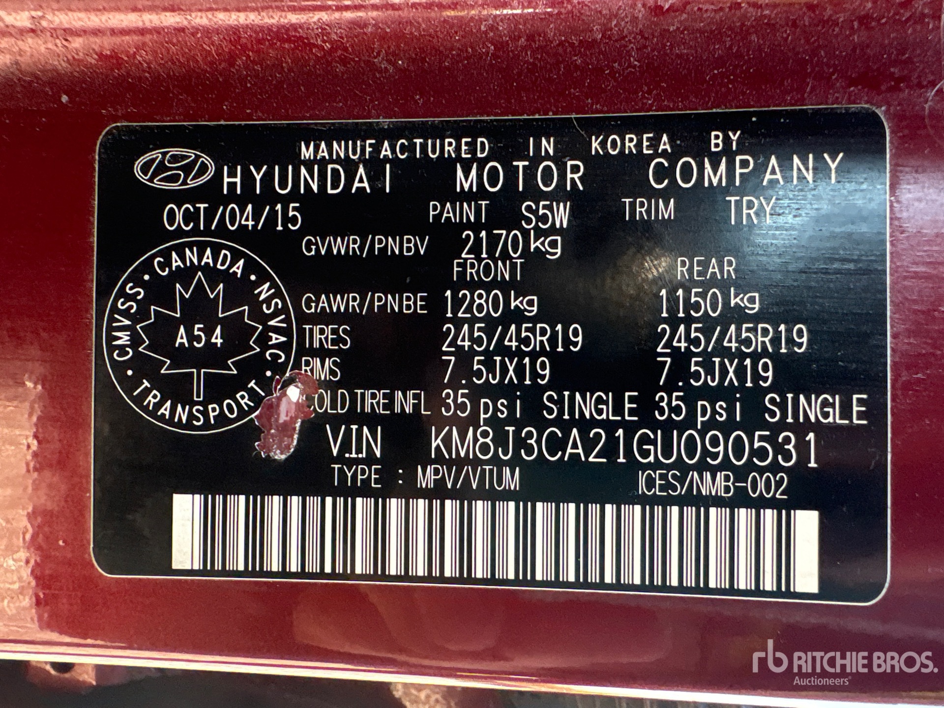2016 Hyundai TUCSON