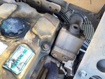 Engine with Cooling System Leaks