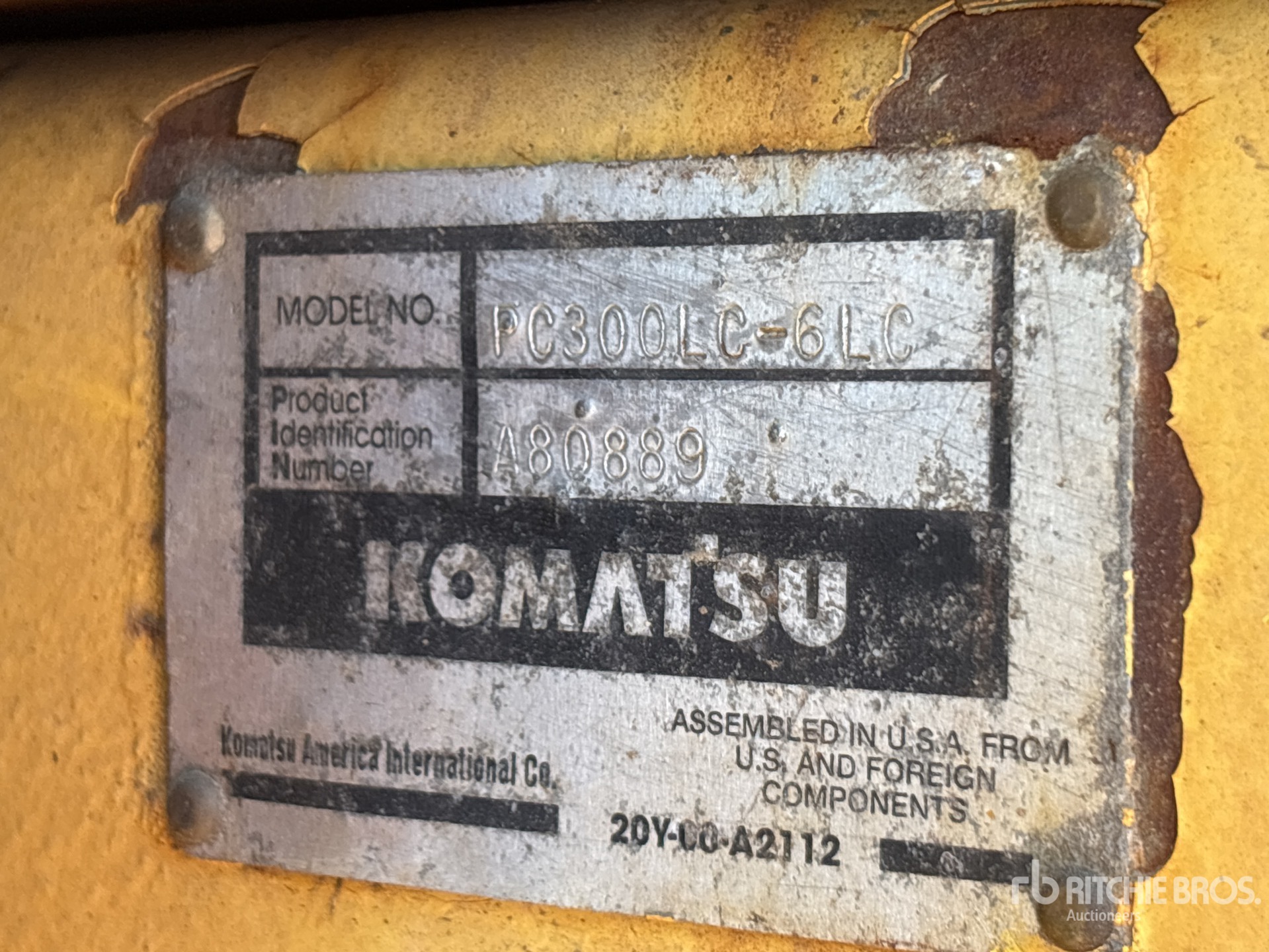 1998 Komatsu PC300LC-6LC