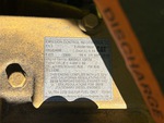 Engine with Emission Label
