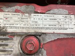 Engine with Emission Label