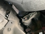 Engine with A/C Compressor