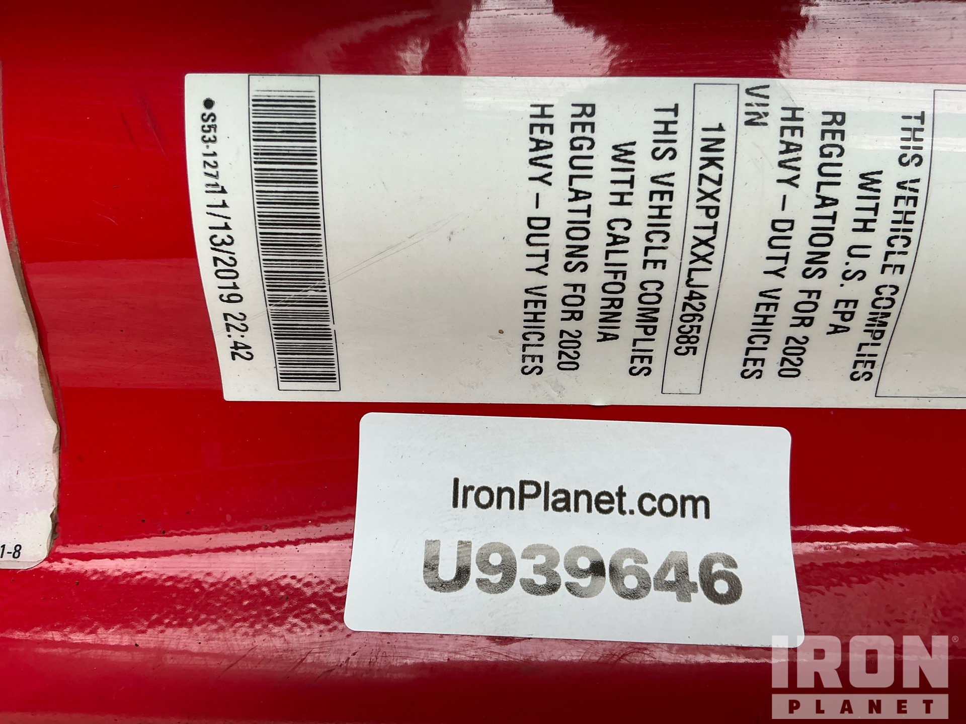 2020 Kenworth T880