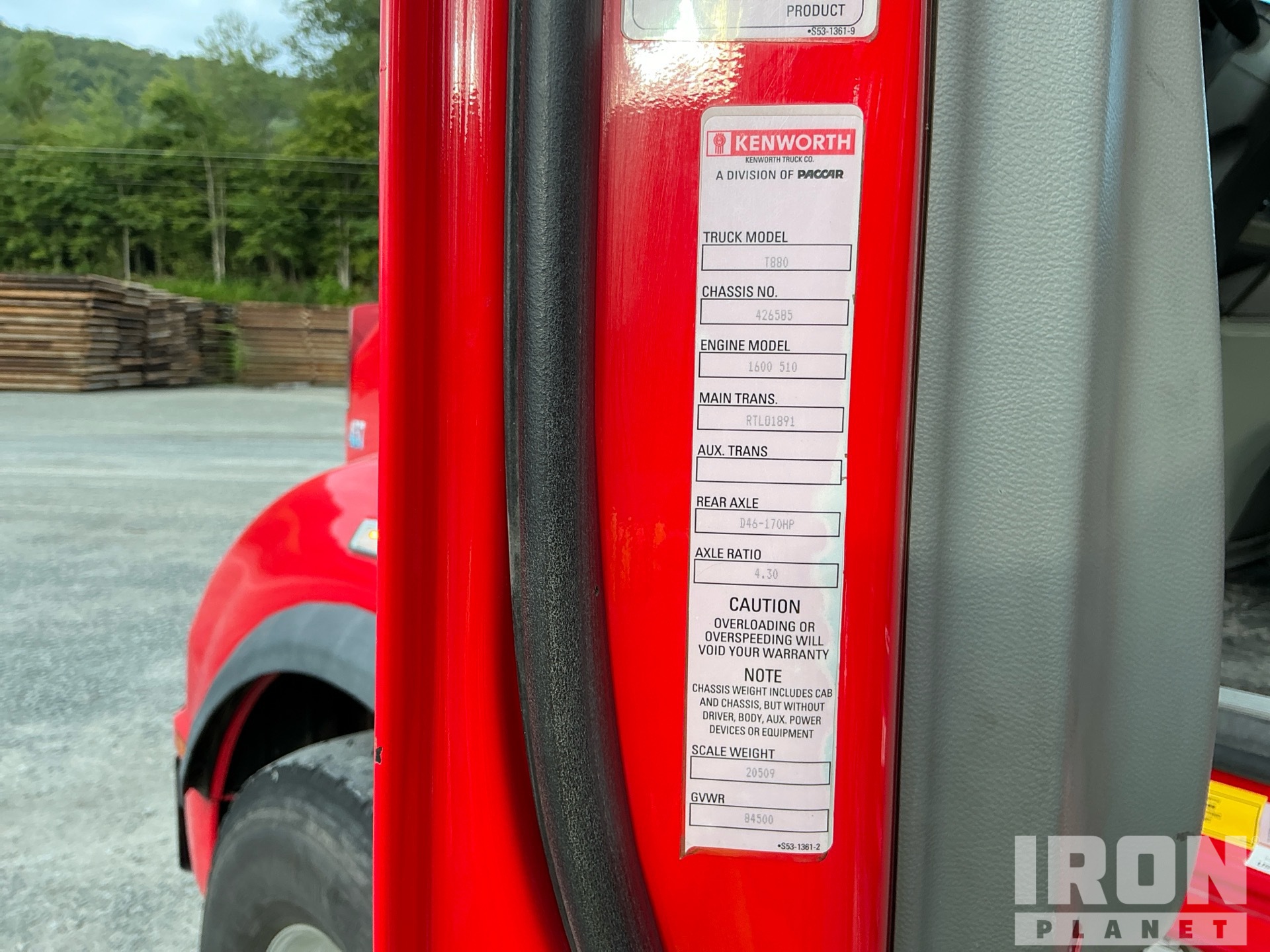 2020 Kenworth T880