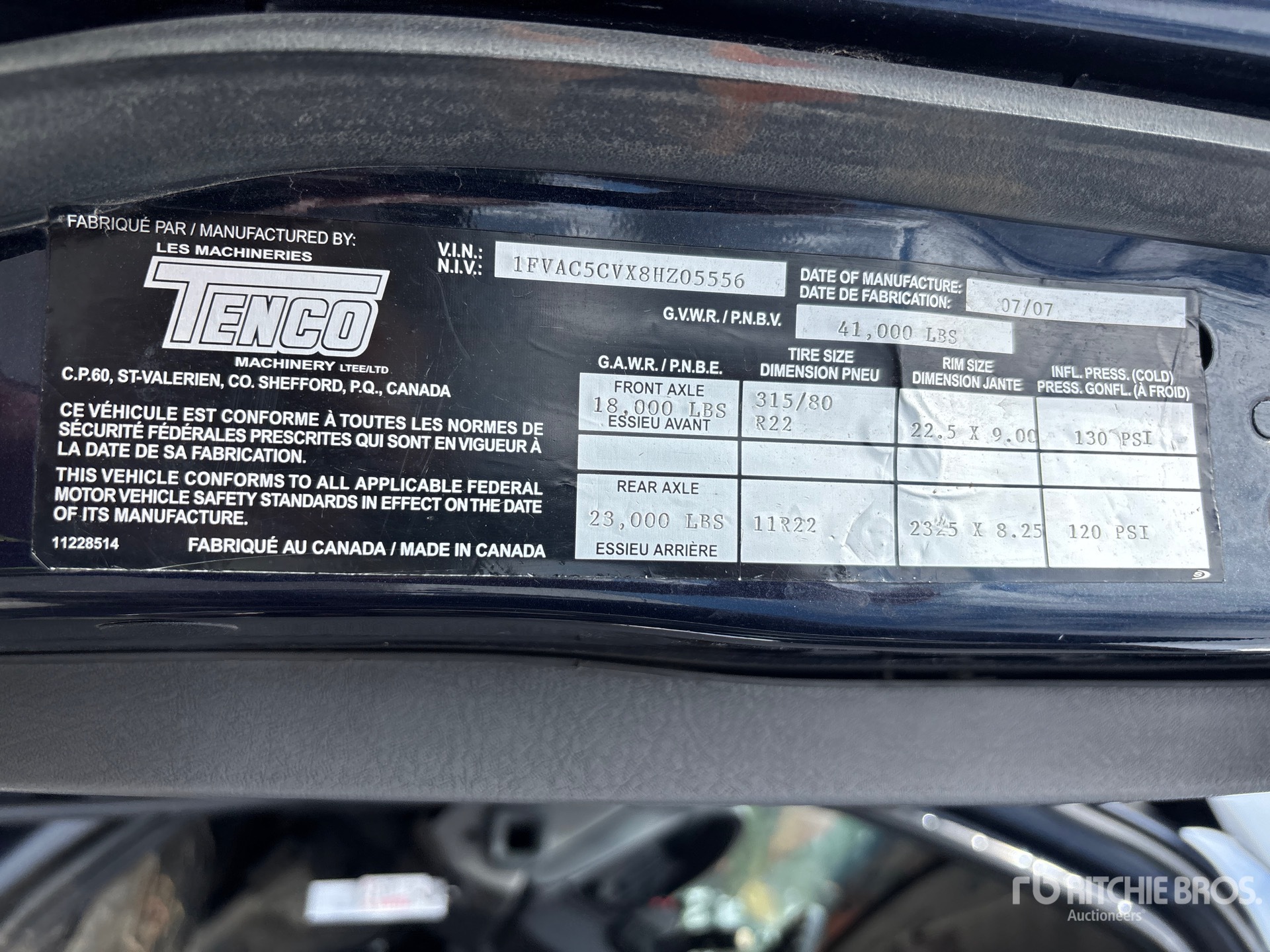 2008 Freightliner M2 112