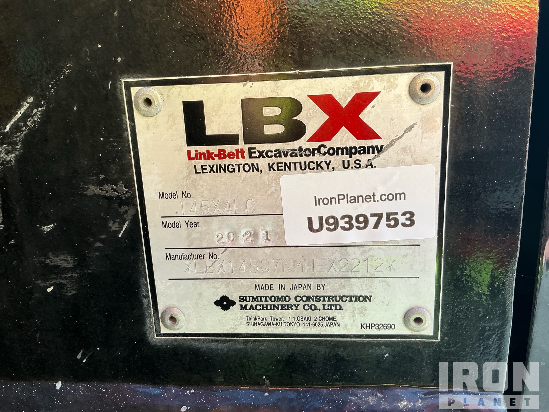 2022 Link-Belt 145X4 LC
