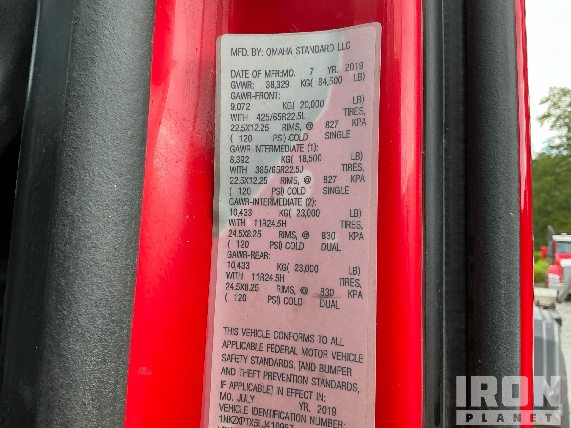 2020 Kenworth T880