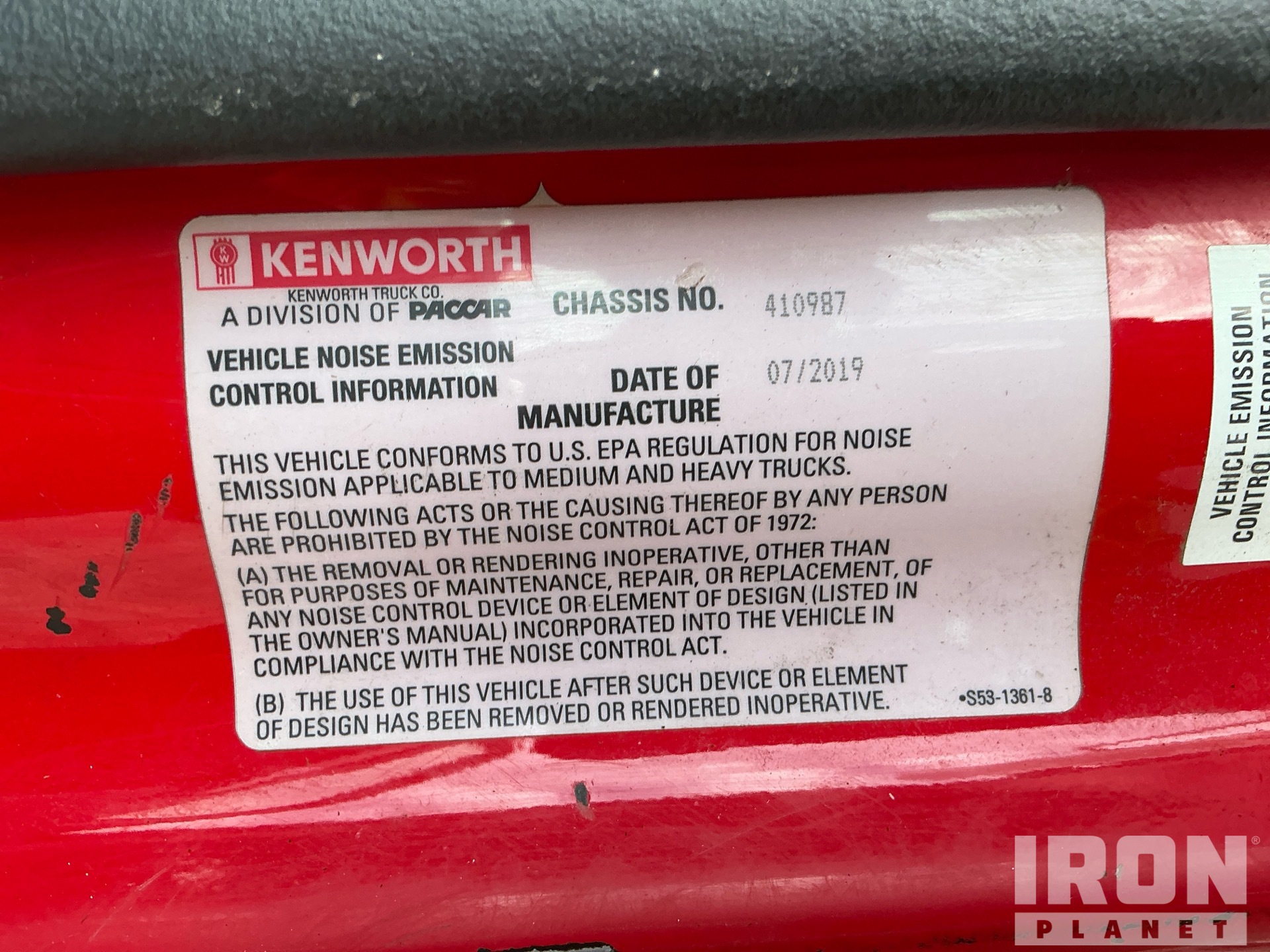2020 Kenworth T880