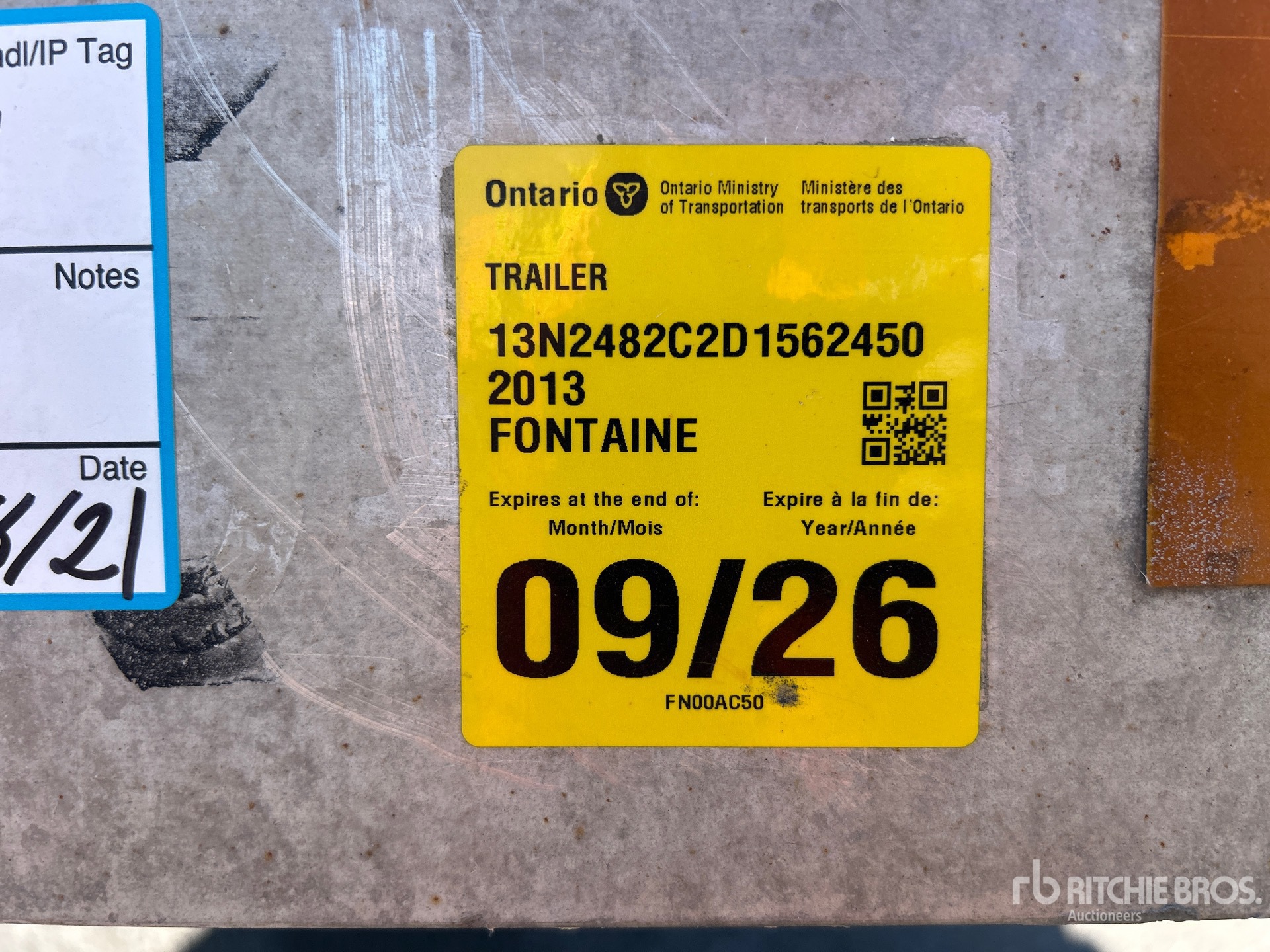 2013 Fontaine 48 ft T/A