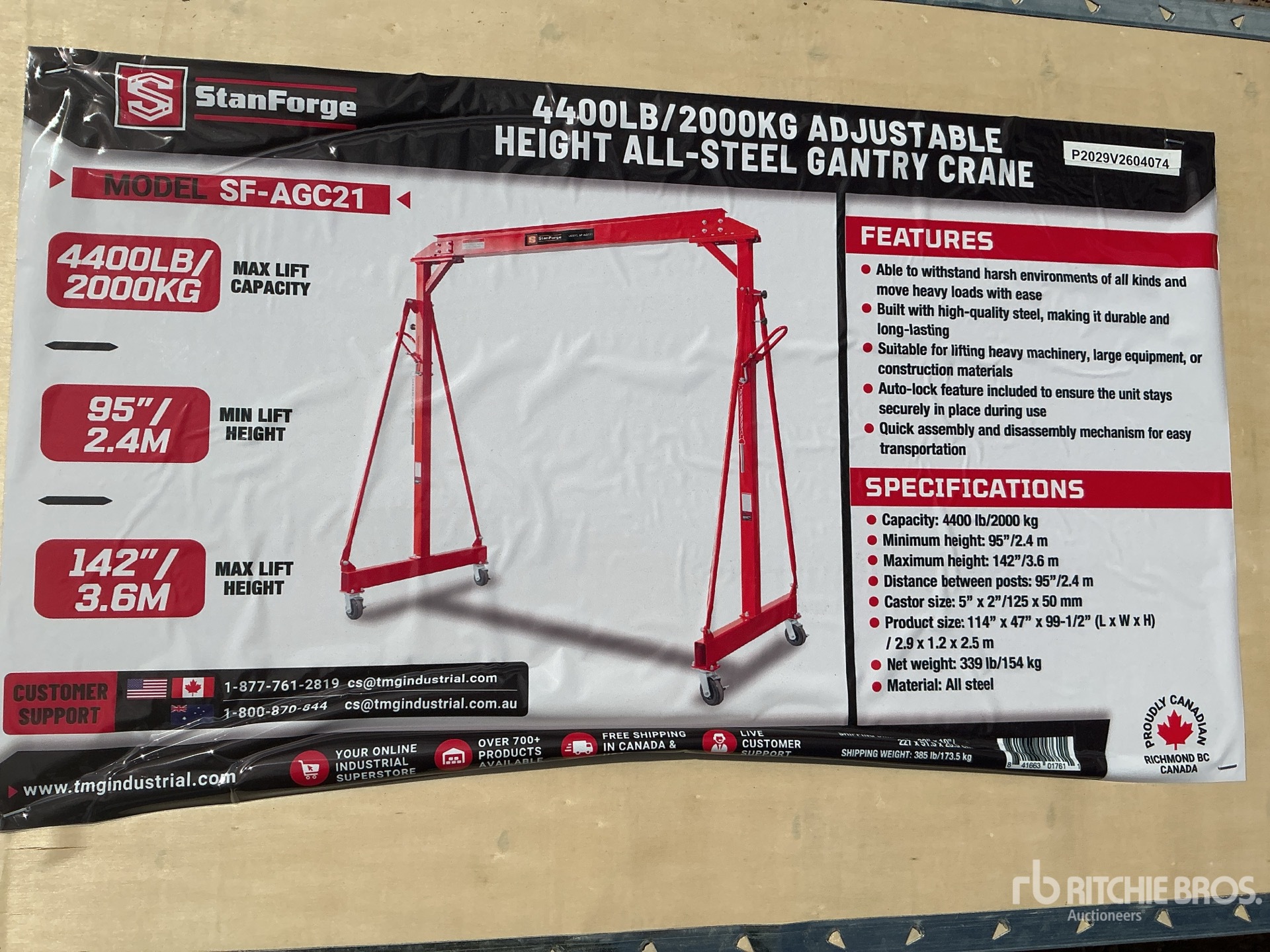 STANFORGE AGC21
