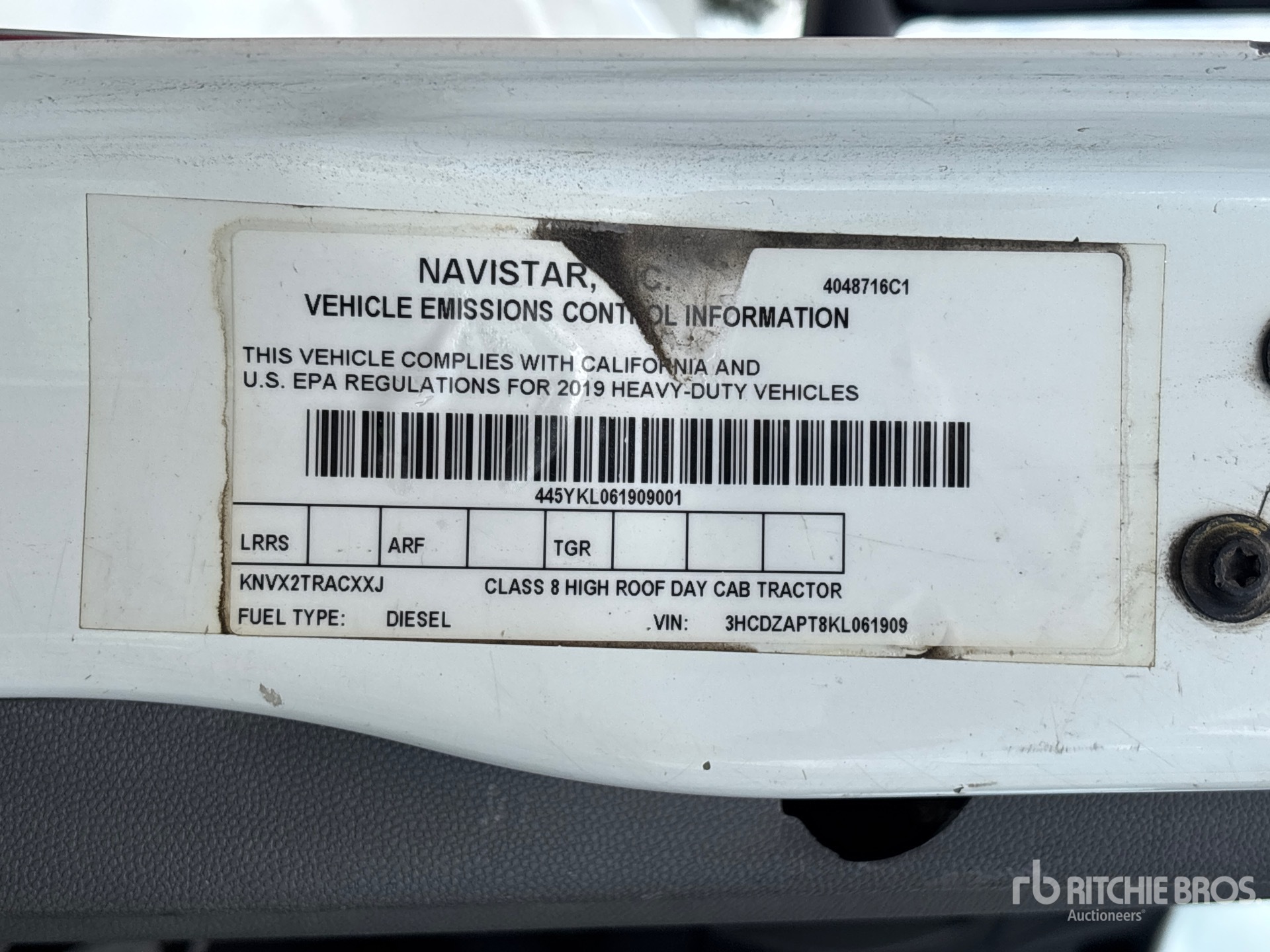 2019 International LT625
