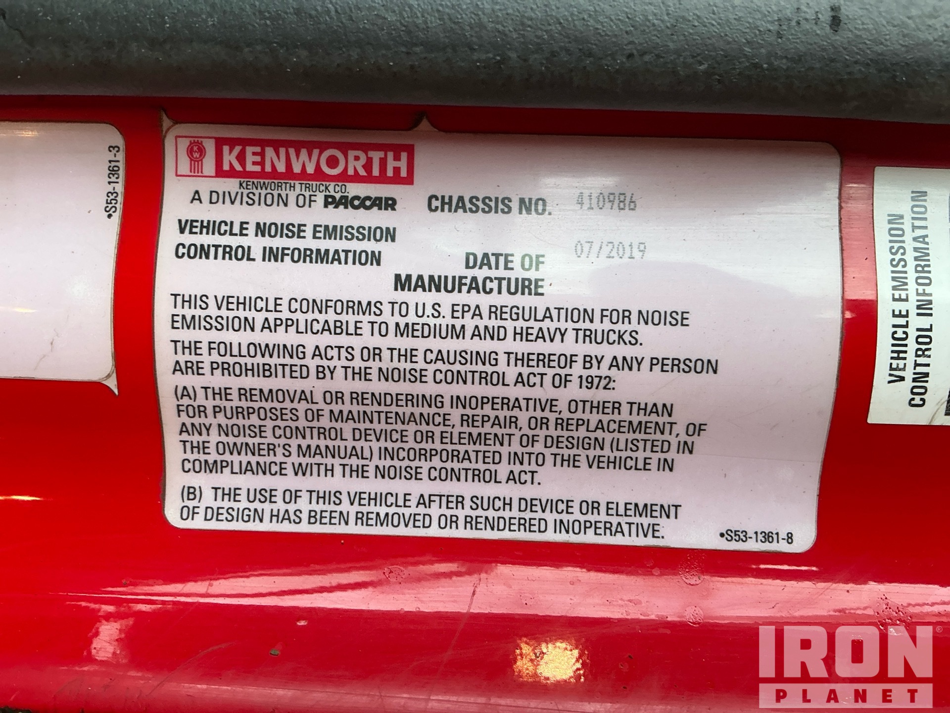 2020 Kenworth T880