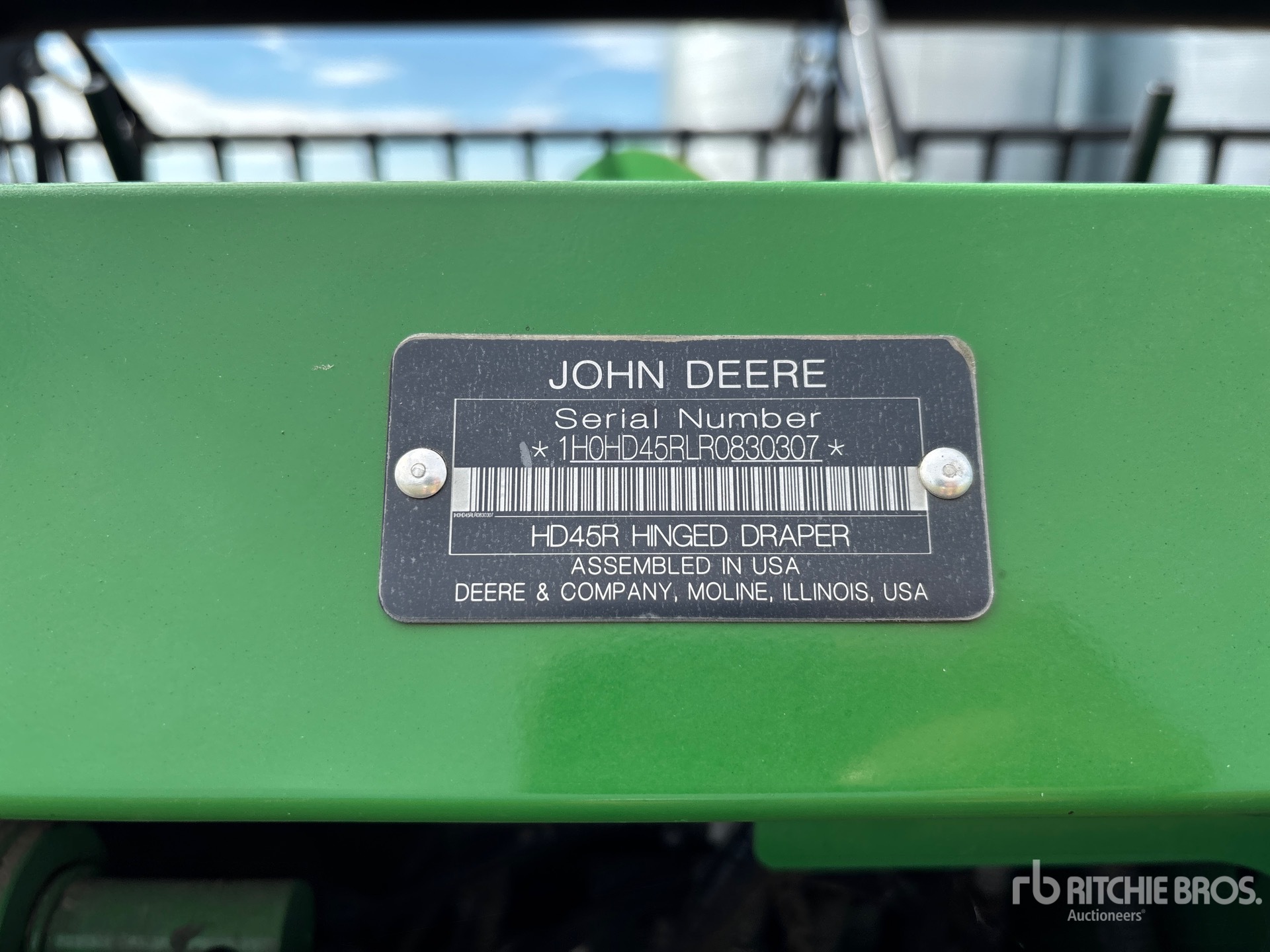 2024 John Deere HD45R