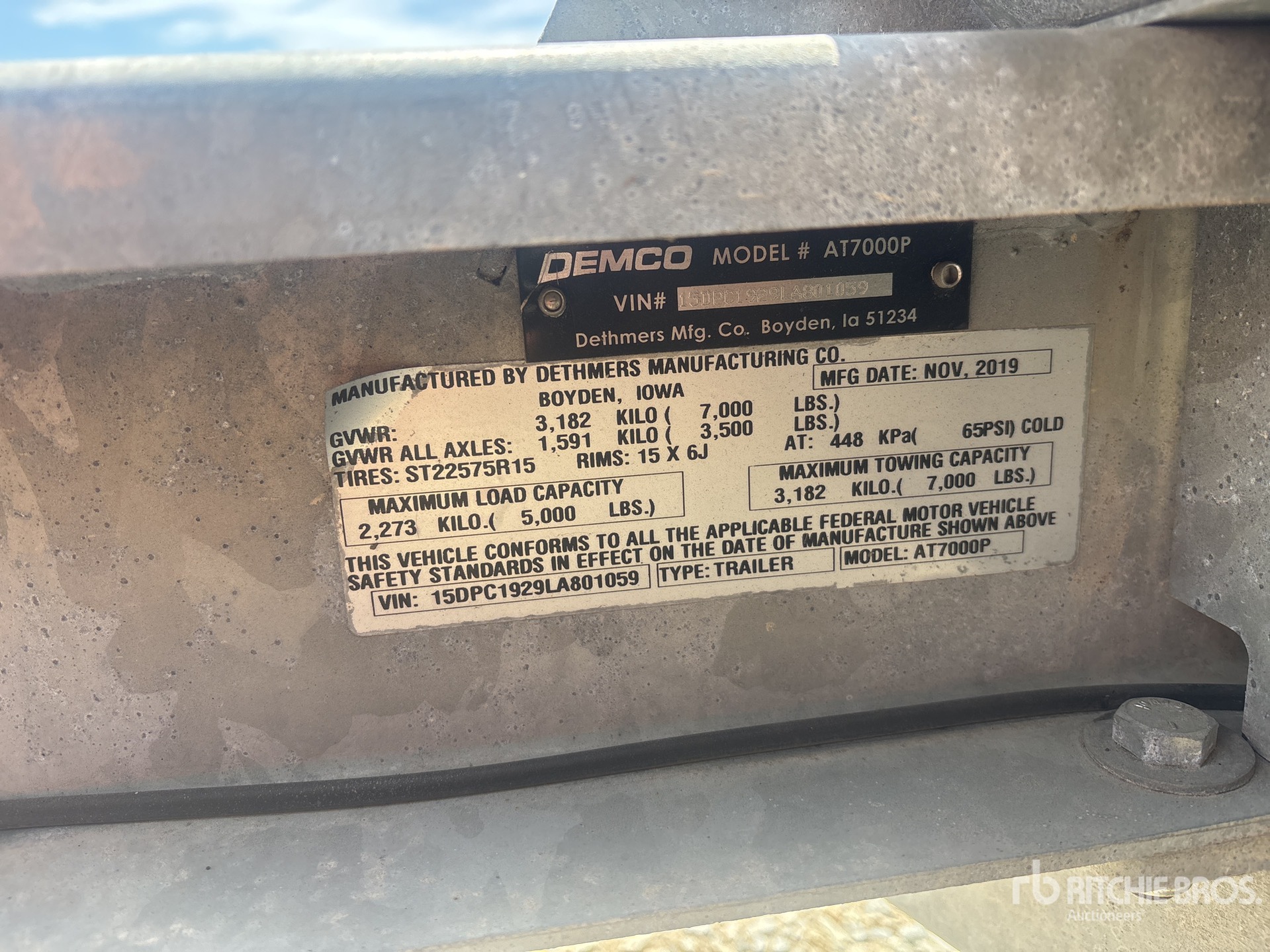 2020 Demco AT7000P