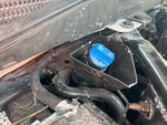 Engine with DEF / AdBlue Tank
