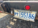 Trailer Chassis with License Plate Light Functional