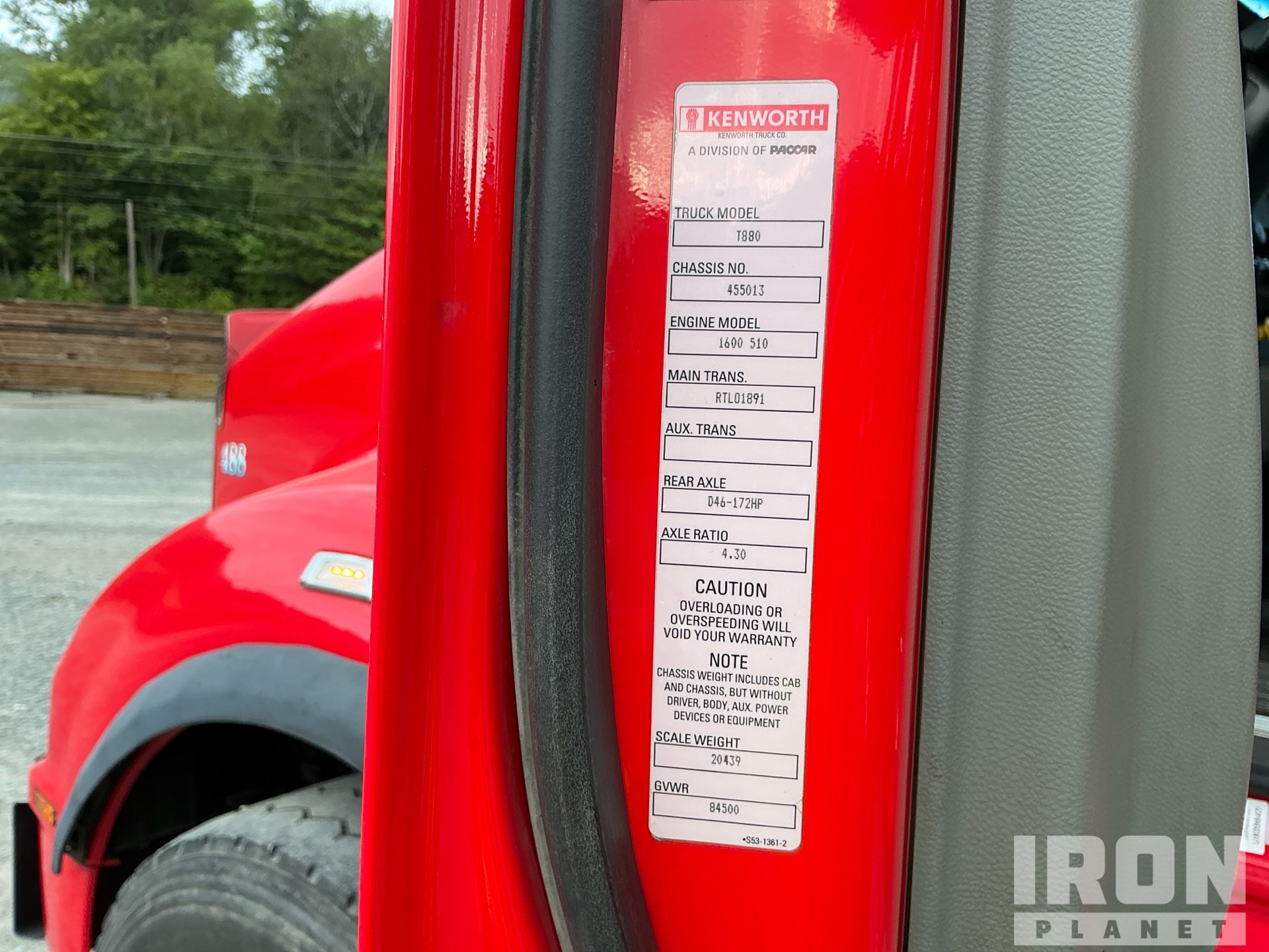 2021 Kenworth T880