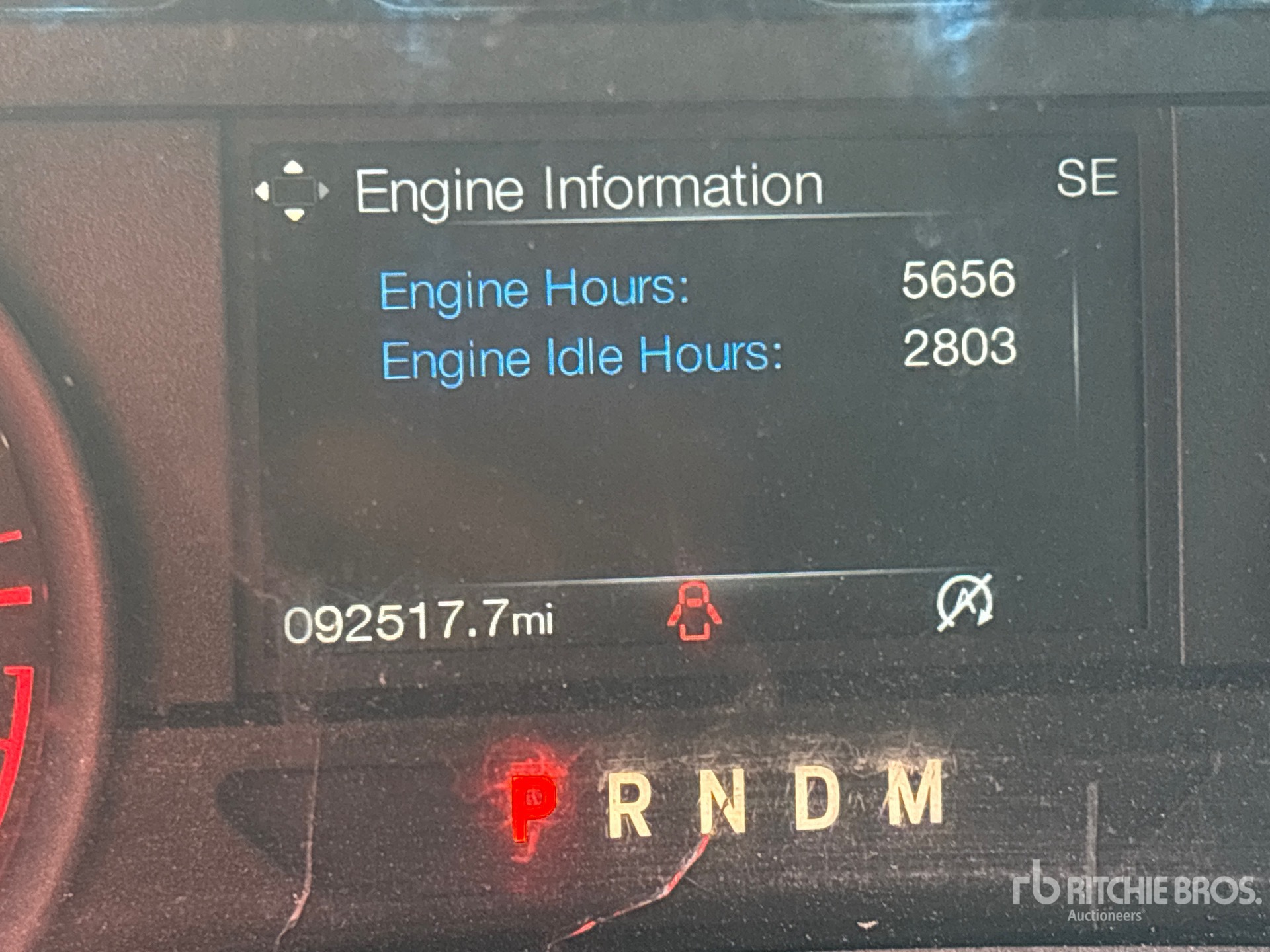 General Appearance with Hour Meter / Odometer
