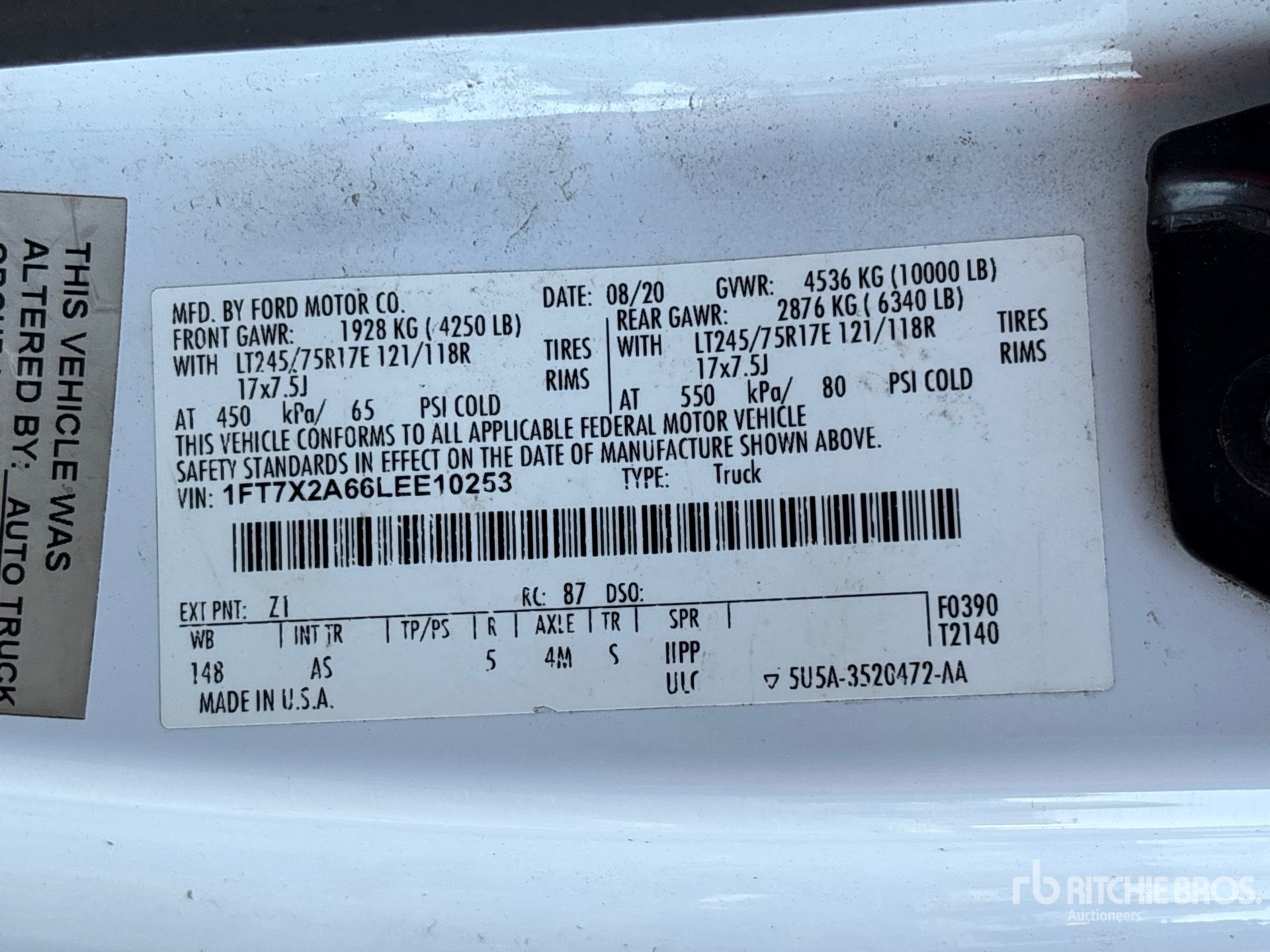 2020 Ford F-250