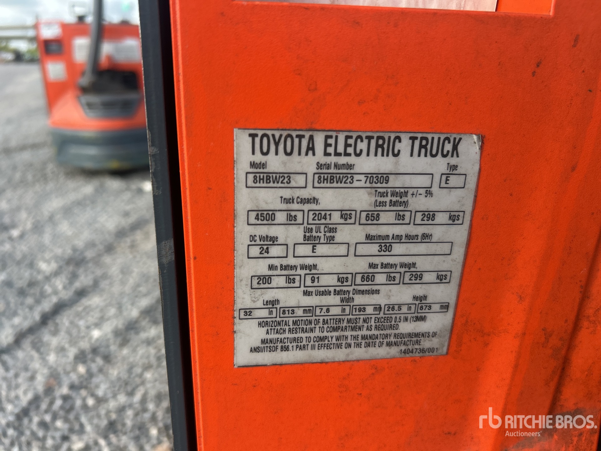 Toyota 8HBW23