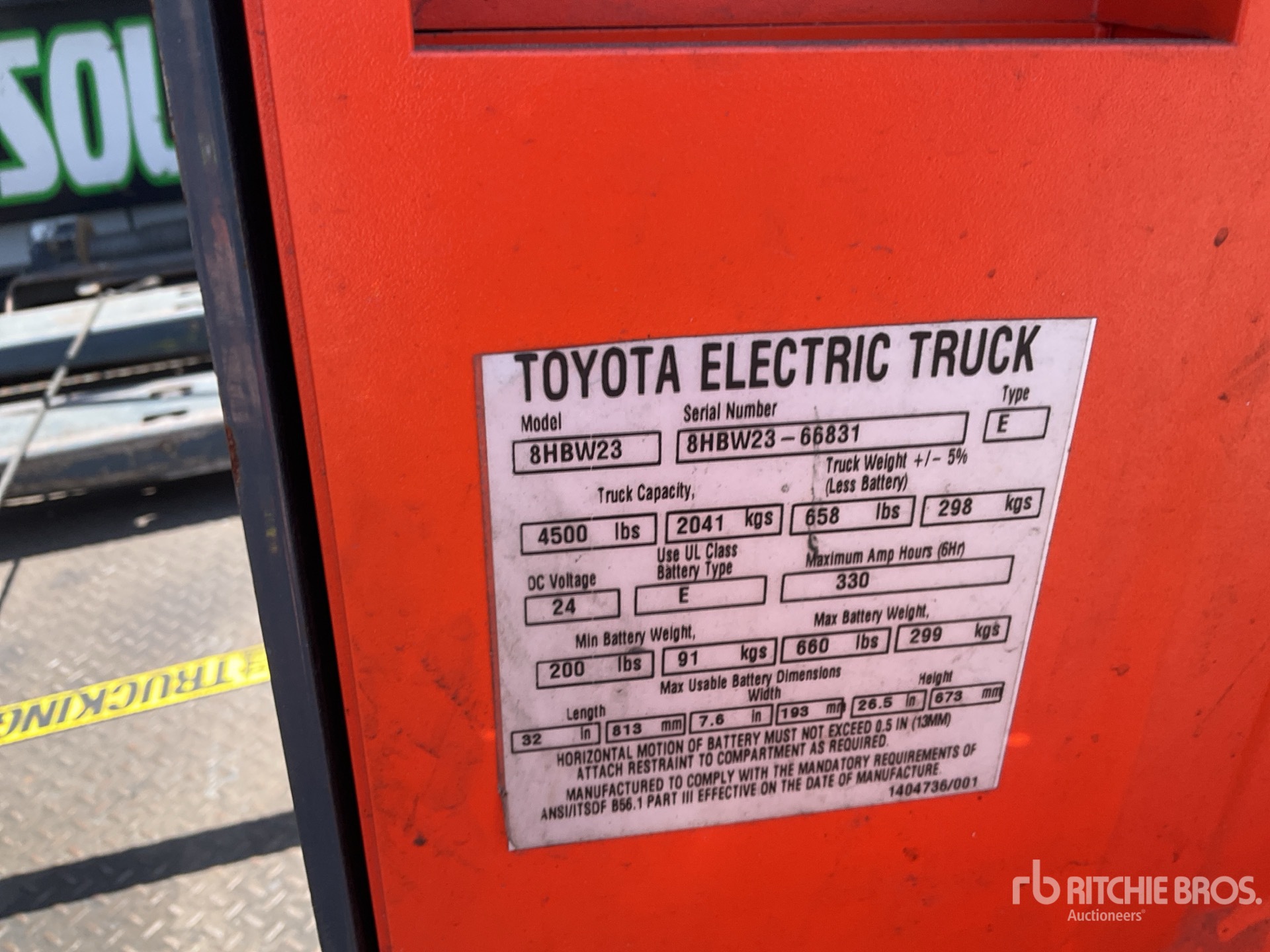 Toyota 8HBW23