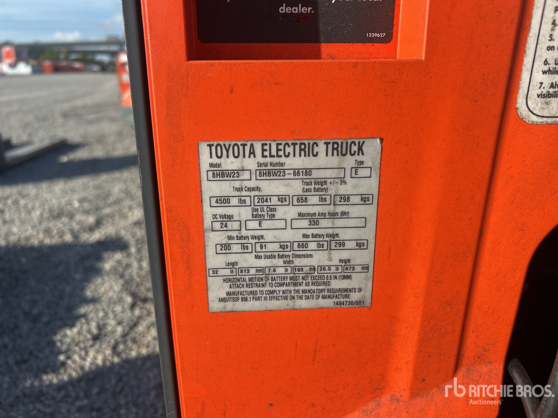 Toyota 8HBW23