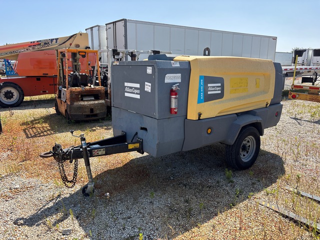 2018 Atlas Copco XAS 440 JD8 T4F EB UR-3 440 cfm Mobile Air Compressor 2018 Atlas Copco XAS 440 JD8 T4F EB UR-3 440 cfm Mobile Air Compressor
