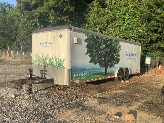 2012 Forest River 24 ft T/A Enclosed Trailer
