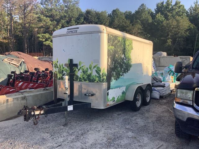 2021 GT Express 12 ft T/A Enclosed Trailer