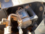Engine with A/C Compressor