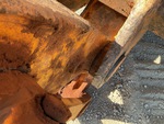 Chassis with Pin and Bushings Stick to Bucket