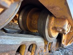 Train de roulement with Rouleaux de chenille gauches