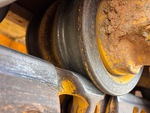 Undercarriage with Left Track Rollers