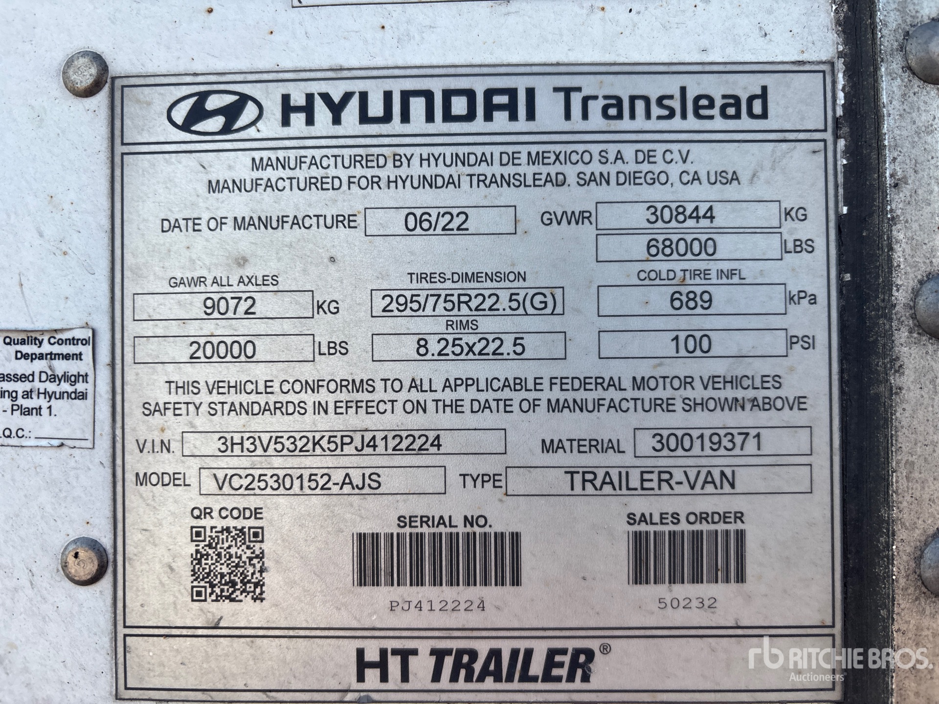 2023 Hyundai VC2530152-AJS