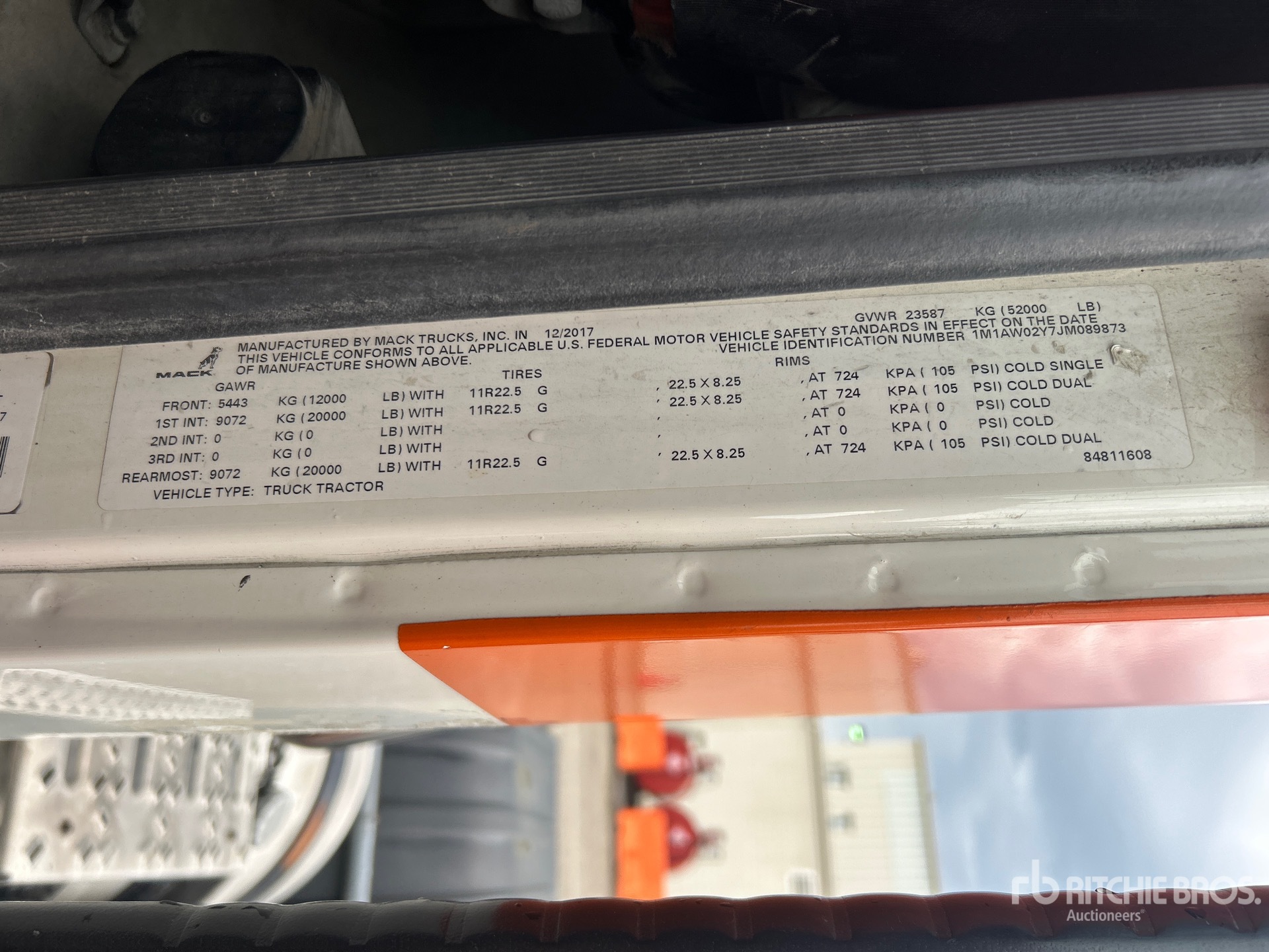 2018 Mack CXU613
