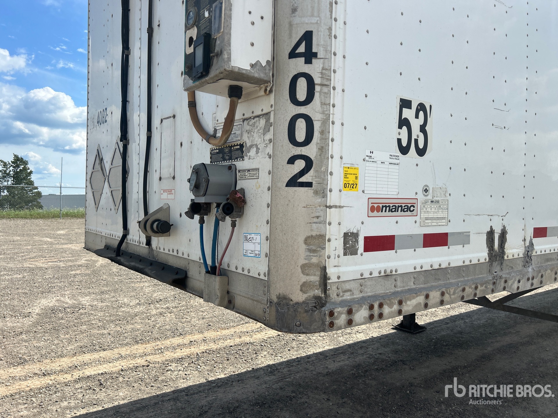 2006 Manac 53 FT X 102 IN TRI/A HEATED