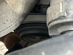 Engine with A/C Compressor