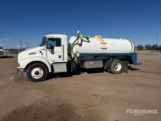 1999 Kenworth T300 2010 Frontier Fabricating On 4x2 Vacuum Tanker Truck