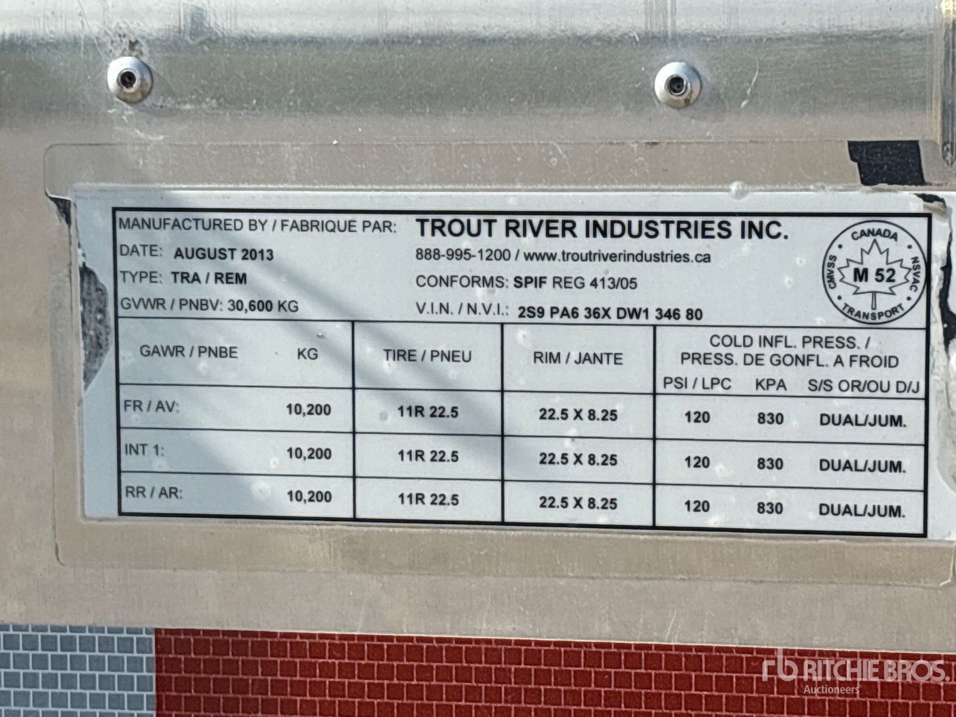 2013 Trout River 34 FT TRI/A