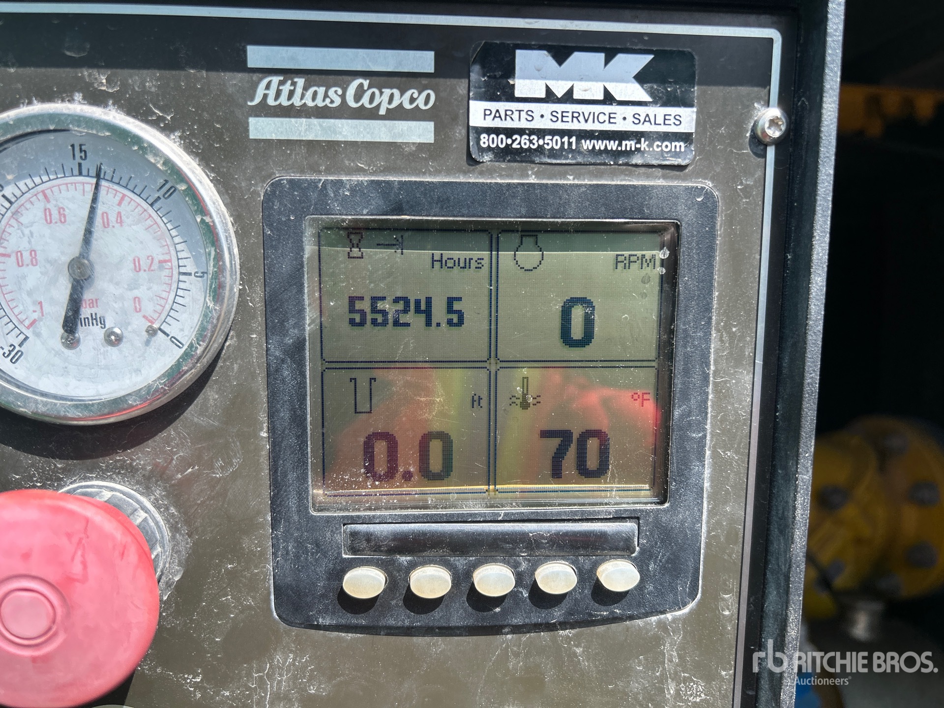 2017 Atlas Copco PAS100HF