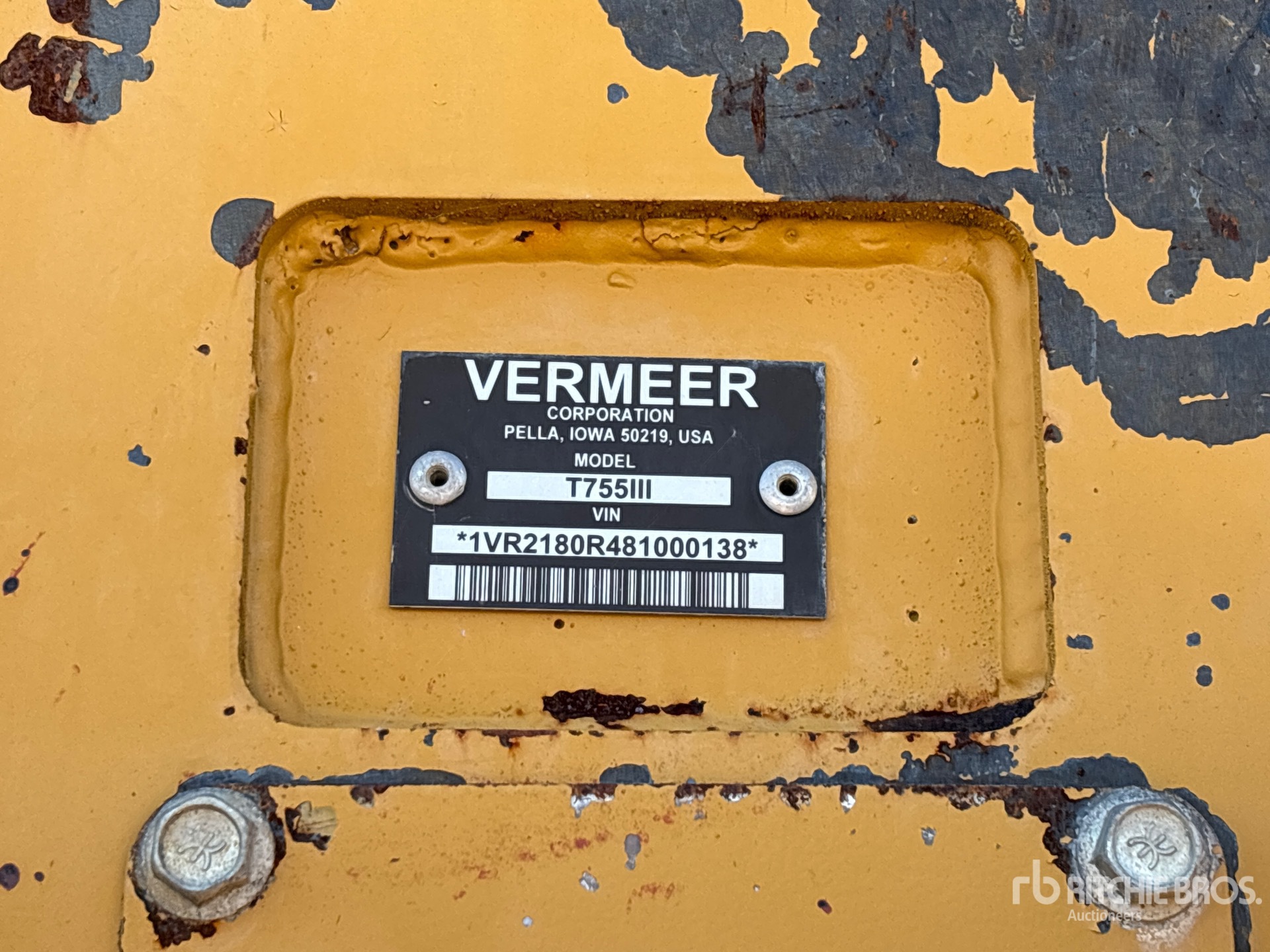 2008 Vermeer T755III