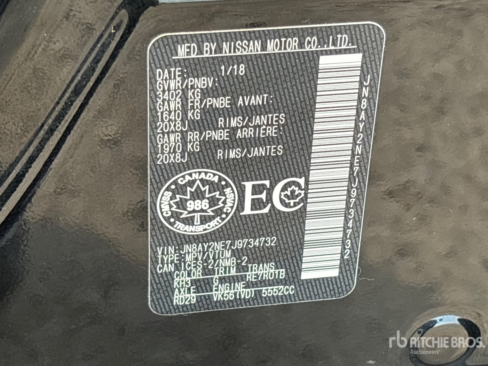 2018 Nissan ARMADA