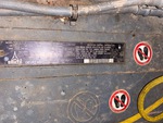 Engine with Emission Label