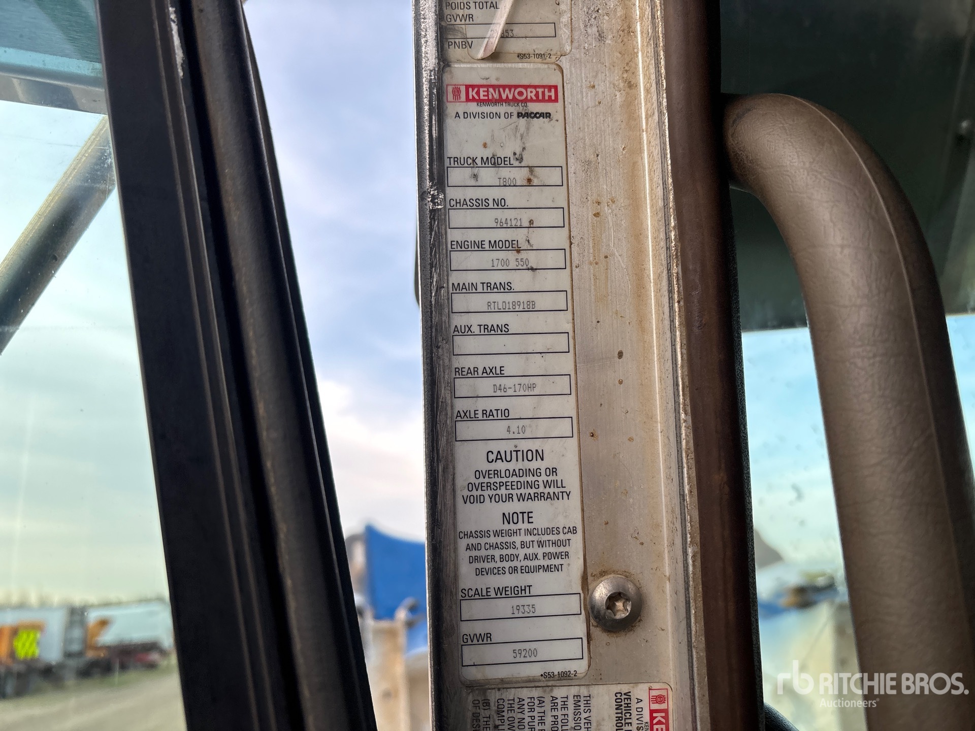 2013 Kenworth T800