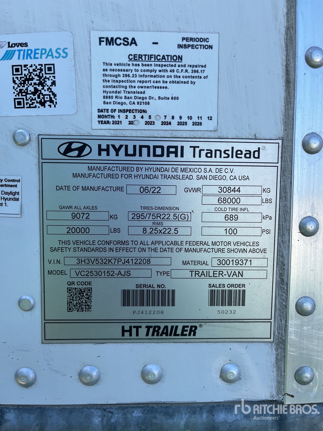 2023 Hyundai VC2530152-AJS