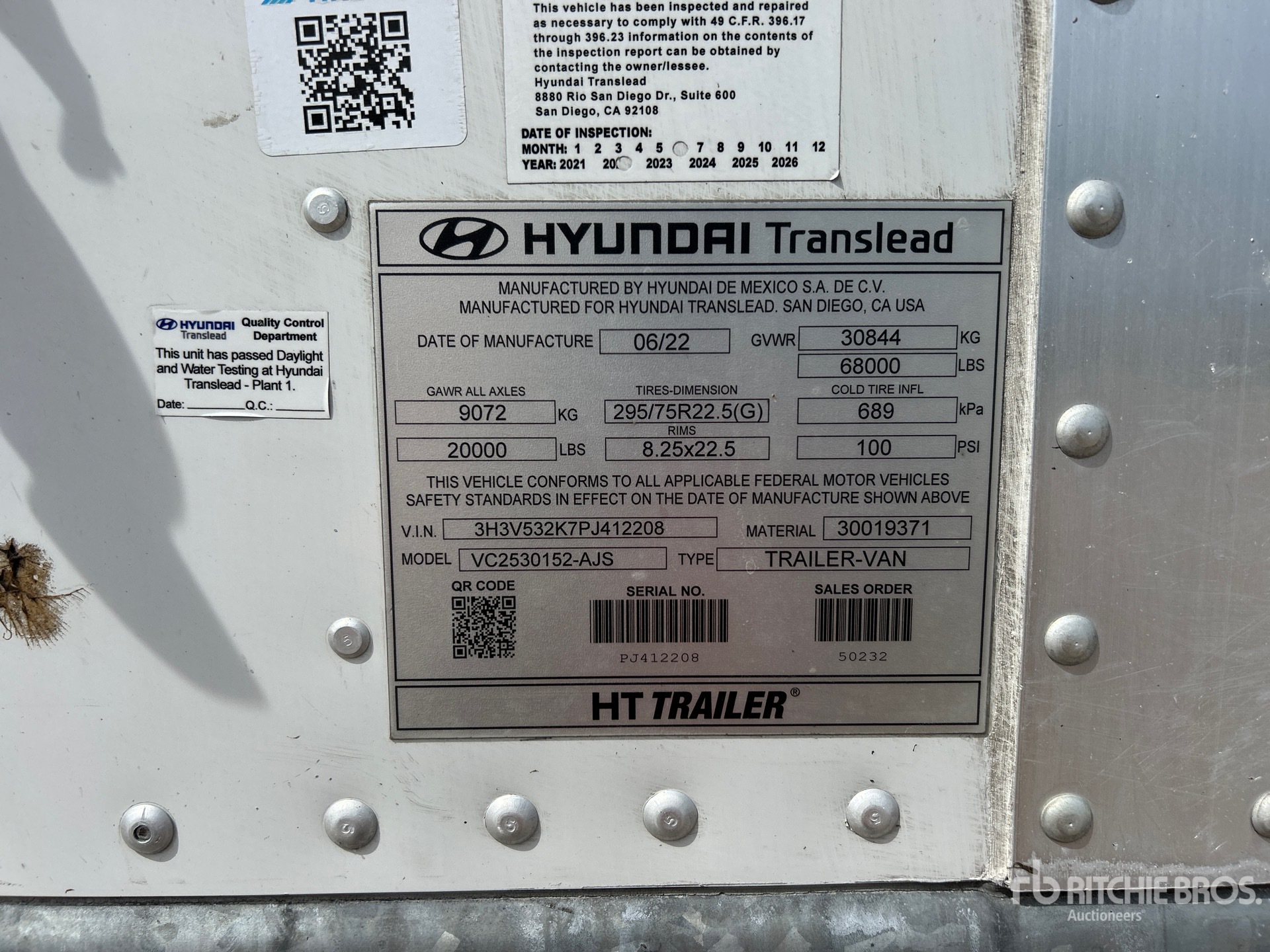 2023 Hyundai VC2530152-AJS