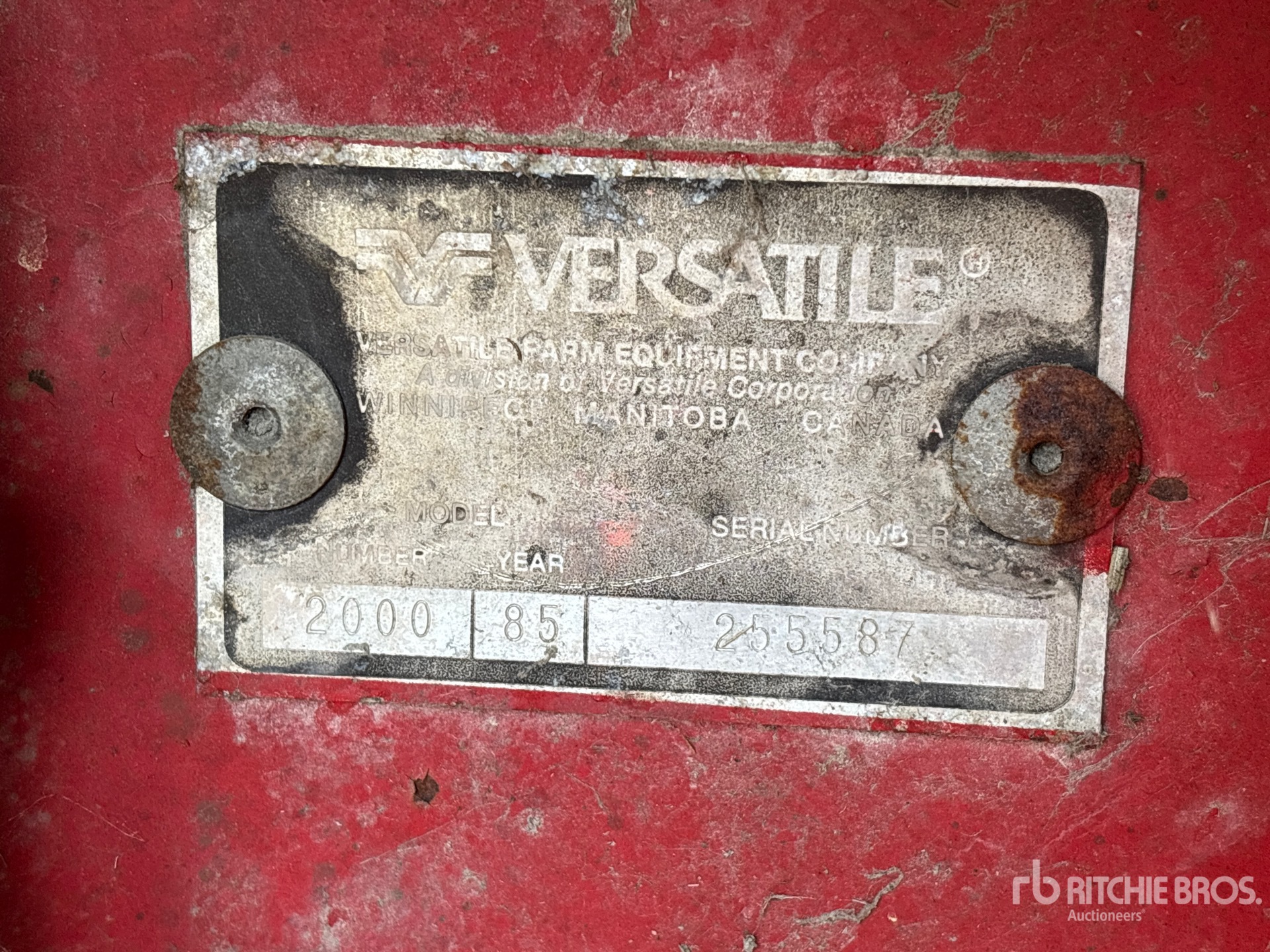 1985 Versatile TRANSAXIAL 2000