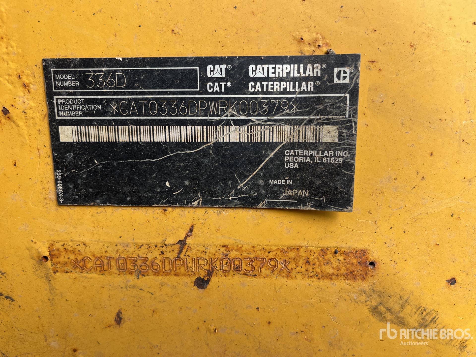 2012 Caterpillar 336D L