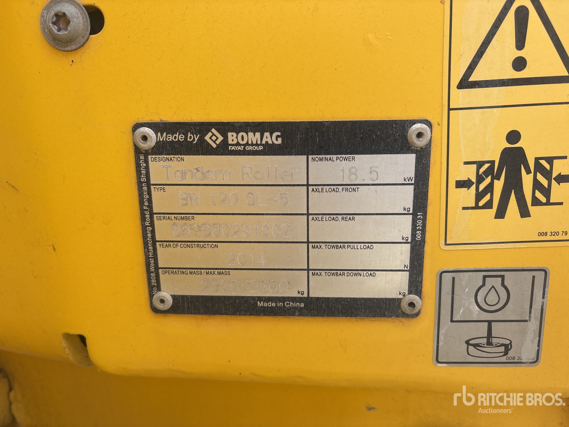 2015 Bomag BW120