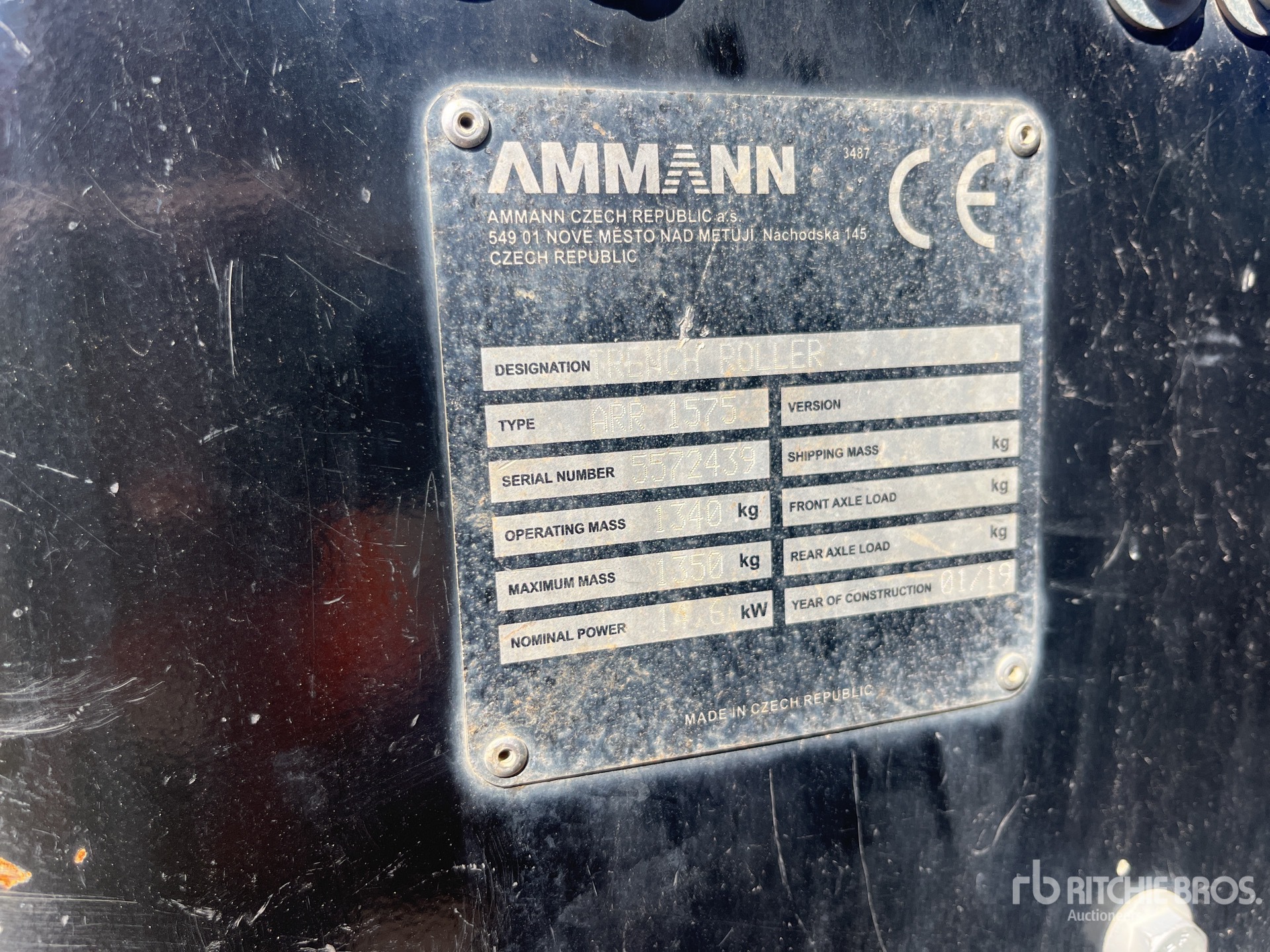 2019 Ammann ARR1575